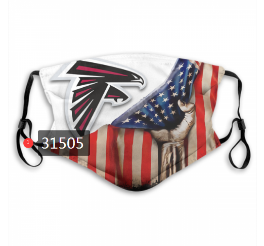 NFL 2020 Atlanta Falcons #81 Dust mask with filter